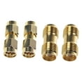 thumbnail image 2 of 4 Pcs SMA Male to SMA Male Plug+ 4 Pcs SMA Female to SMA Female Jack Coaxial Adapter Connector, 2 of 4