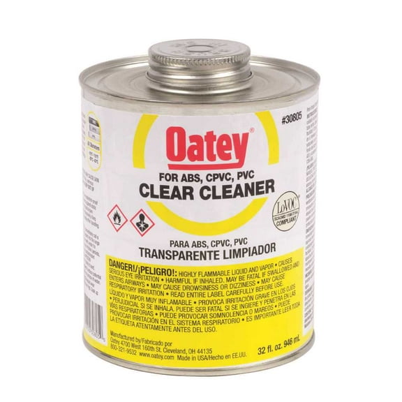 Oatey Surface Cleaner,Can,32 oz,Clear 30805