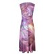 thumbnail image 5 of Vestido Corto de Verano de Moda sin Mangas con Cuello en V Impreso Vestido Casual Grande Del Doblado para Diario, 5 of 5