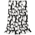 thumbnail image 2 of Sikiie Cartoon Penguin Ultra-Soft Micro flannel Blanket Luxury All Seasons Warm Blanket for Bedding Sofa and Travel (4 sizes)-60"x50", 2 of 7