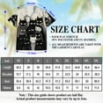 thumbnail image 4 of Netecom Gangster Cat Hawaiian Shirt for Men, Street Style, Button Down Summer Beach Short Sleeve, S-5XL, 4 of 6