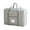 Gray, variant on Multi-Functional Waterproof Travel Storage Bag - Extra Large, Foldable Luggage Organizer for Clothes and Accessories