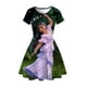 thumbnail image 1 of Encanto Isabella Mirabel Vestido de verano con estampado de dibujos animados para niñas Vestido de fiesta de cumpleaños Minnie Mouse Donald Duck Casual Kids Vestido7-8T (Etiqueta 140) Gao Jinjia LED, 1 of 2