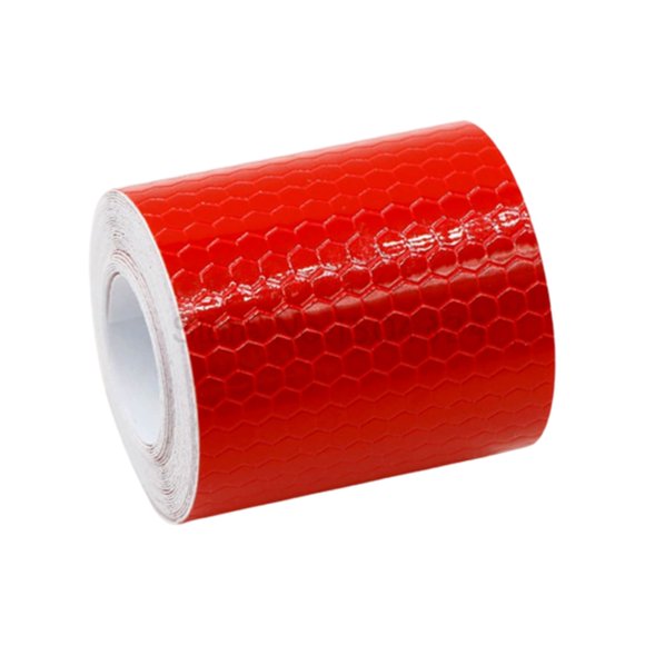 Fournitures Scolaires Accessoires de Bureau Fournitures de Bureau Ruban Réfléchissant Haute Visibilité Rouge Ruban Adhésif Bandes Réfléchissantes en Nid d'Abeille Ruban pour Véhicules et Routes