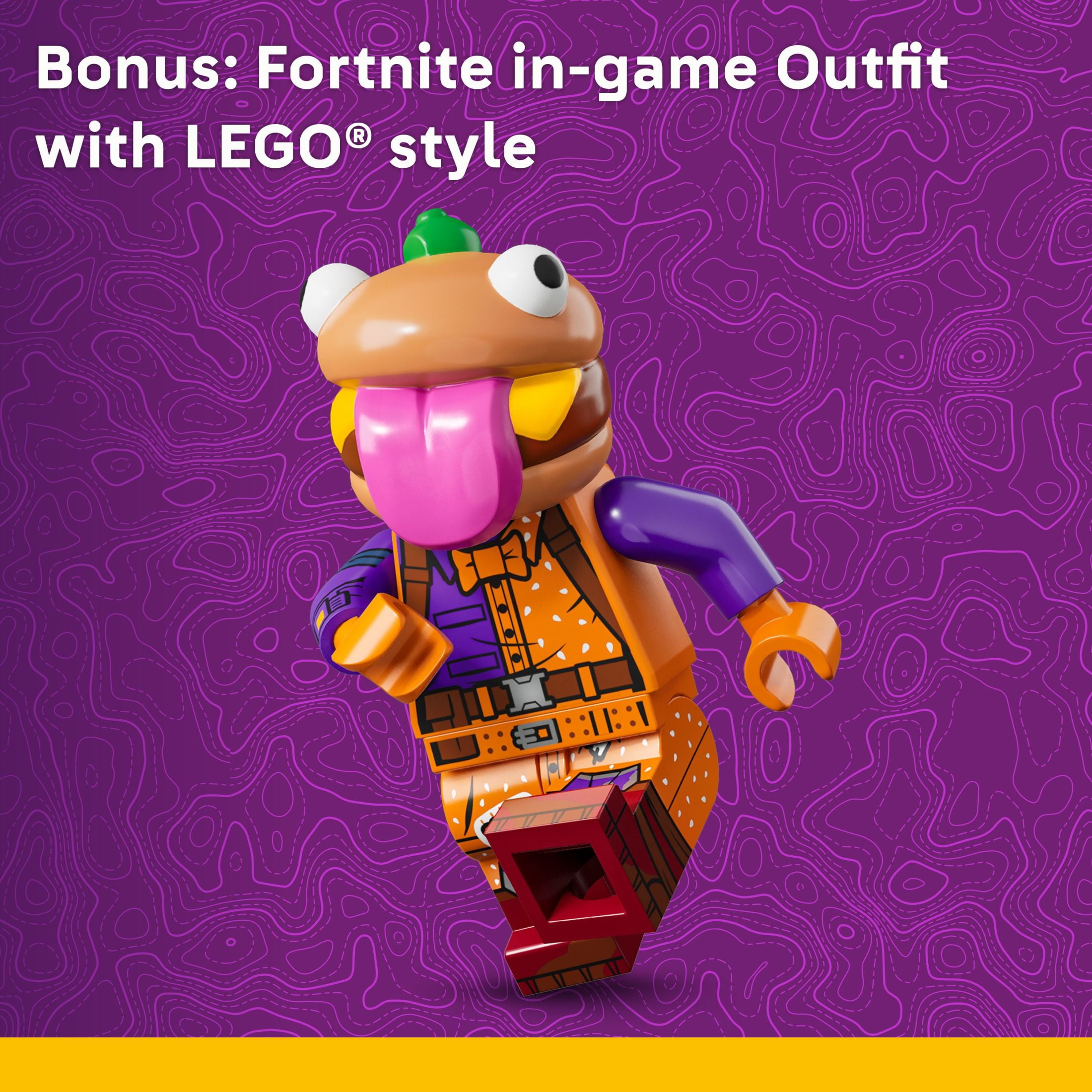 LEGO Fortnite Durrr Burger Restaurant Kids Toy - Video Game Building Set for Boys & Girls, Ages 10+ - Fortnite Minifigures Beach Boss, Grimy, and More - Gift Idea for Birthdays & Gaming Fans - 77076