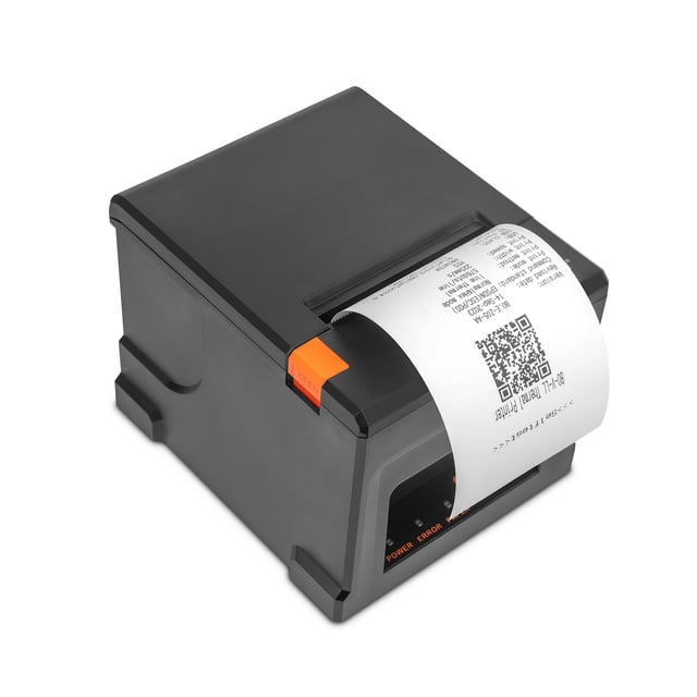 Impresora termica Qian QOP-T80BL-RI recibos 80mm USB+LAN+Bluetooth ESC/POS 220mm/s códigos 1D y 2D para Windows/Android/Mac/iOS/Linux