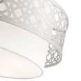 thumbnail image 3 of Livex Lighting - Calinda - 4 Light Semi-Flush Mount in Glam Style - 20 Inches, 3 of 9