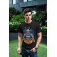 thumbnail image 5 of Game Garment Basketball Team Fan Sports Crewneck Short Sleeve Mens T Shirts - Basketball Graphic Tees Men - New York Black XS-3XL, 5 of 5