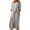Gray summer dresses for women, variant on up to 60% off Gifts Usmixi Summer Dresses for Women Casual Loose Pocket Soft Cotton Linen Long Dresses 2023 3/4 Sleeve Round Neck Solid Maxi Formal Dress Gray XXL