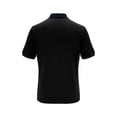 thumbnail image 4 of Camiseta Casual de Manga Corta con Cuello Tripulado 100% de Poliéster Lavable a la Máquina de Manga Larga Camisetas de Trabajo Al Aire Libre de Color Sólido para Hombres, 4 of 7