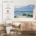 thumbnail image 5 of Elephant Stock Coastal Breezes Wall Art - Horizontal Canvas Wall Art - Living Room Wall Decor - Beach Canvas - Gray And Blue Decor By Sally Swatland - 12" x 8", 5 of 8