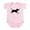 Petal Pink, variant on CafePress - Playful Black Lab Infant Bodysuit - Baby Light Bodysuit, Size Newborn - 24 Months