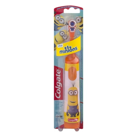 (2 pack) Colgate Kids Battery Powered Toothbrush, (Best Toothbrush For Kids)