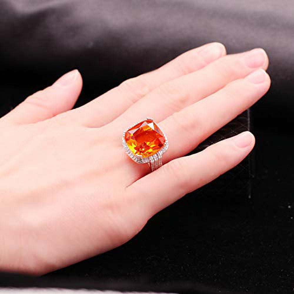 Amber Extraordinaire Sterling Silver Freeform Stone Ring - 20818061 | HSN