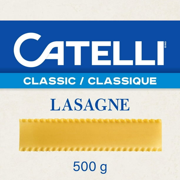 Pâtes Catelli Classiques, Lasagne