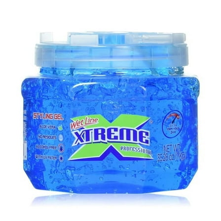 Wet Line Xtreme Professional Hair Styling Gel, Extra Hold Blue, 35.26 Oz