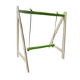 thumbnail image 4 of DOLITY Bird Parrot Cage Hammock Bird Chewing Toy for Cockatiel Parakeet Small Birds Green, 4 of 9