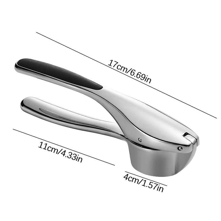 aoksee Kitchen Organization Stainless Steel Garlic Press Crusher Squeezer  Masher Home Kitchen Mincer Tool Cooking Gifts for her On Clearance
