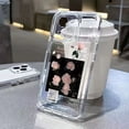 thumbnail image 1 of Funda transparente de cristal con mariposas para iPhone, carcasa para iPhone 13, 14 Pro Max, 11, 12 Pro Max, XS, X, XR, 7, 8 Plus, 14 Fivean unisex, 1 of 2