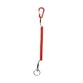 thumbnail image 4 of Almencla Longe de Pêche Enroulée Rétractable pour l'Escalade Randonnée Rouge, 4 of 8