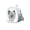🍒 White_New#116, variant on 2-in-1 FoldableBackpack and Sling Bag, Breathable Mesh, for Small Dogs and Cats, for Travel, Hiking, Vet Visits, Brown