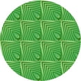 thumbnail image 1 of Ahgly Tapis Rond Lavable en Machine Intérieur Transitionnel Vert Lime Foncé, 3 Pieds Rond, 1 of 7