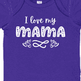 thumbnail image 4 of Inktastic I Love My Mama with Hearts Boys or Girls Baby Bodysuit, 4 of 5