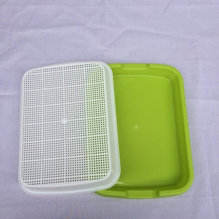 Bud Sprouts Seedling Hydroponics Tray Nursery Tray Wheat Grass
