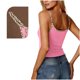 thumbnail image 5 of Camisetas de Verano para Mujeres sin Mangas Impresas con Cuello en U Camisetas de Verano de Moda, 5 of 6