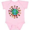 thumbnail image 3 of Inktastic Peace Through Unity Boys or Girls Baby Bodysuit, 3 of 5
