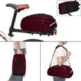 thumbnail image 5 of Mosiso Bike Rack Bag Trunk Pannier Rear Seat Bag Waterproof  Cycling Bicycle Storage Luggage Saddle Shoulder Bag, Wine Red, 5 of 7