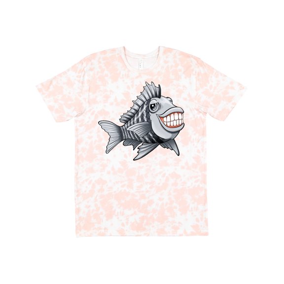 Inktastic Sheepshead Fish Grinning T-Shirt