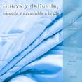 thumbnail image 3 of Protector De Colchón Vimi Matrimonial Lavable 100% Impermeable azul, 3 of 4
