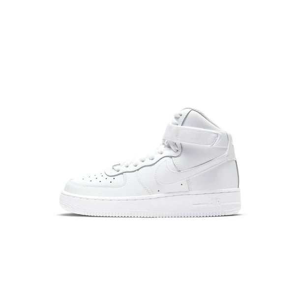 Big Kid's Nike Air Force 1 High LE White/White (DH2943 111) - 7 ...