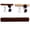 walnut, variant on Wall Mounted Sunglasses Organizer, Wooden Glasses Display Rack, Multi-Eyewear Storage Holder, Hanging Sunglasses Holder for Home, Office, Entryway, Bedroom