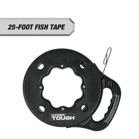 Hyper Tough 25-Foot High Carbon Spring Steel Fish Tape