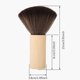 thumbnail image 5 of Barber Cleaning Wood Handle Hair Sweep Brush Hairdressing Neck Face Duster Tool, 5 of 5
