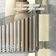 thumbnail image 5 of Estante de baño de succión no penetrante de lujo gris, organizador de lavabo removible para hoteles, 5 of 6
