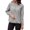 Gray, variant on Womens Waterproof Rain Jackets with Hood Lightweight Zip Up Windbreaker Jackset Outdoor Hiking Hooded Raincoat