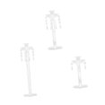 thumbnail image 3 of Candelabro de pilar, soportes de vela de pilar para fiesta, sala de estar, comedor, decoración de velas para el hogar, candelabros de pilar de boda 3 piezas grandes, 3 of 9