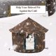 thumbnail image 5 of Kennel Dog House Soft Pet Bed Tent Indoor Outdoor Enclosed Sleeping Nest Basket with Removable Cushion Travel Dog Accessory ShopWise Round, 5 of 7