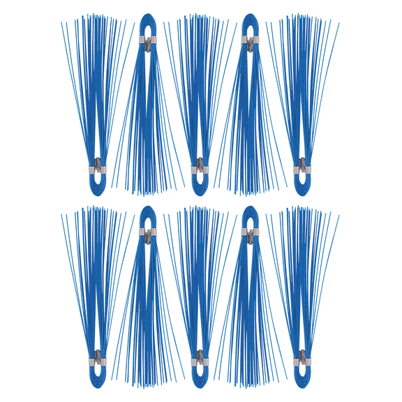 Presco Marking Whiskers: 1/2 in. x 6 in. (Blue) [10-pack]