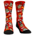 thumbnail image 2 of Unisex Rock Em Socks Kansas City Chiefs 3-Pack Mandalorian Crew Socks, 2 of 4