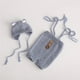 thumbnail image 4 of BRIGHTFUFU Adorable ropa de punto Fox Crochet Costum Photo Prop Ropa para bebé recién nacido (gris claro, adecuado para bebés de 0 a 1 mes), 4 of 7