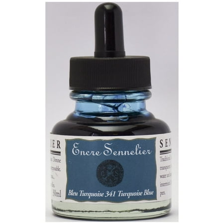 UPC: 3046450223658 | Sennelier Drawing Ink 30ml Bottle Turquoise Blue