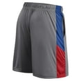 thumbnail image 3 of Men's Fanatics  Gray Philadelphia 76ers Practice Performance Shorts, 3 of 3