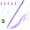 Purple, variant on Stylus Pen for iPad 6th-11th Generation, Charge iPad Stylus Pencil with Palm Rejection,Compatible with 2018-2025 i Pad 6/7/8/9/10 Gen, Pro 13"/12.9"/11"/M4, Air 3/4/5/M2, Mini 5/6