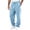 Sky Blue #068, variant on Boys Baggy Sweatpants Casual Elastic Waist Straight Wide Leg Open Bottom Athletic Joggers Sweat Pants with Pockets, L