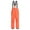 Orange, variant on Glisme Long Sleeve Onesies Girl Ski Jumpsuit Casual Thickened Warm Snow Pants Softness Playsuit Size 110 Blue