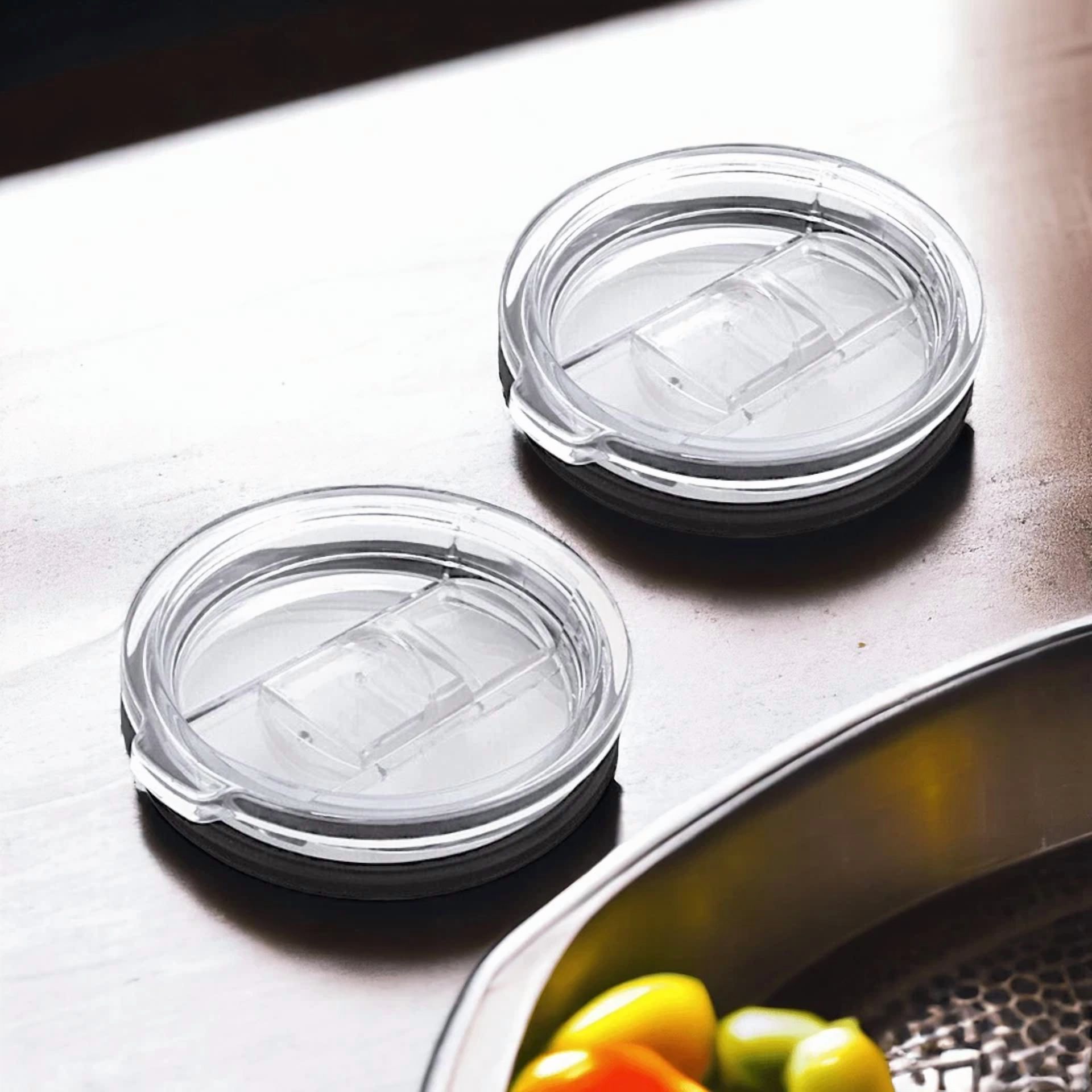 CRESTIN- [4-Pack] 30Oz 40Oz Slide Top Lid Fits Yeti Rtic Ozark 3.75" 4-Pack Replacements